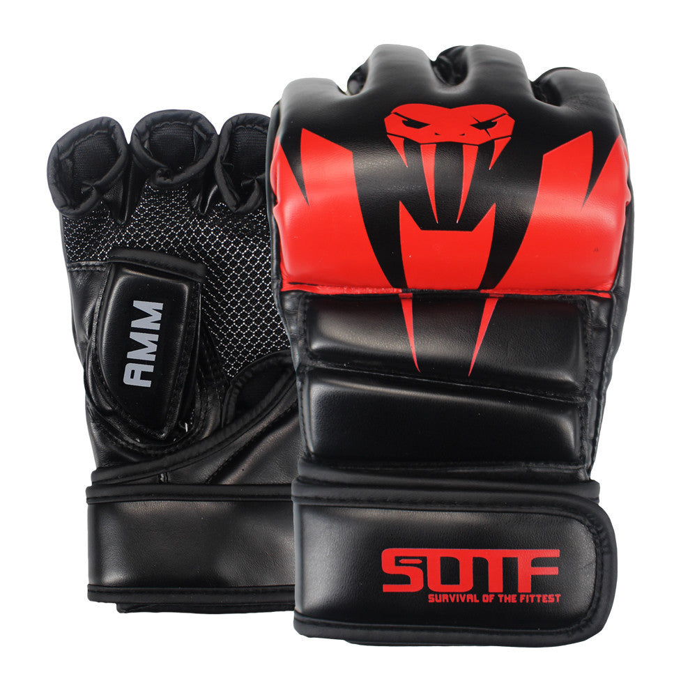 Half finger boxing gloves