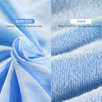 Thumbnail for Cooling Blanket Cooling Fiber Absorb Heat Washable Cover Over Blankets Summer