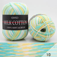 Thumbnail for Three Section Dyed Multi-color Jacquard Score Lines With Medium Thick Lines