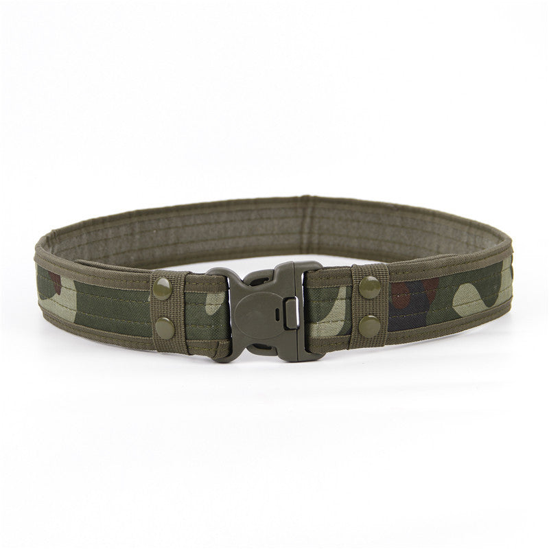 Quick Release Tactical Belt Fashion Men Canvas Belt Outdoor Hunting