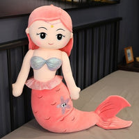 Thumbnail for Mermaid Pillow Doll Cute Plush Toy On Bed