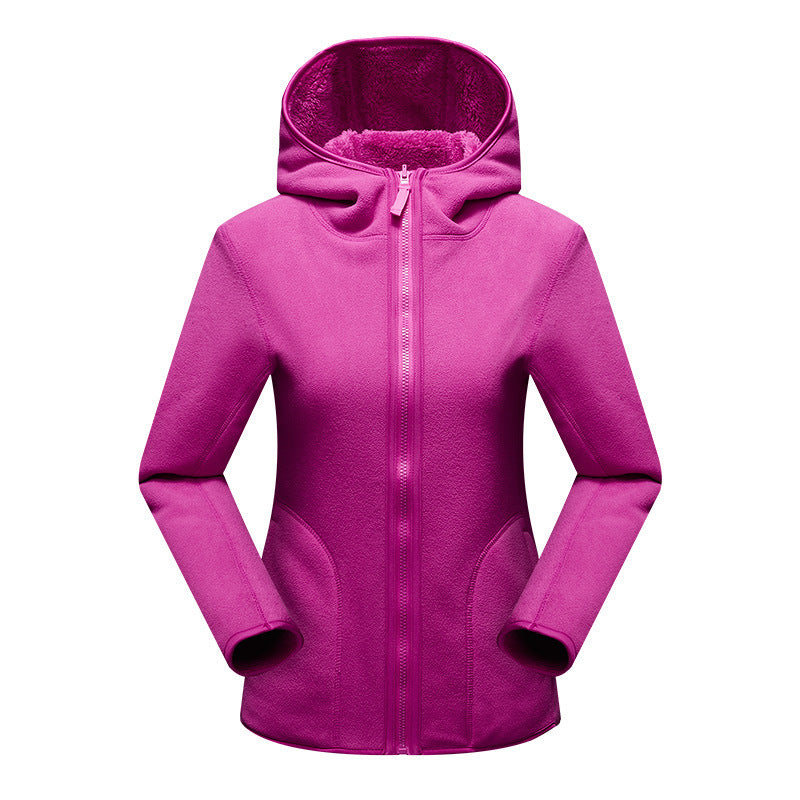 Fashion Outdoor Thick Warm Polar Fleece Jacket