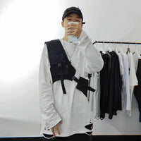 Thumbnail for Wu Yifan Functional Tooling Style Tactical Vest Vest Pocket