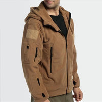 Thumbnail for Men Military Winter Thermal Fleece Tactical Jacket Outdoors