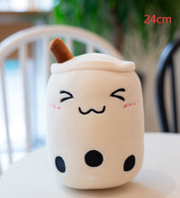 Thumbnail for Cute Fruit Drink Plush Stuffed Soft Strawberry Milk Tea Plush Boba Tea Cup Toy Bubble Tea Pillow Cushion Kids Gift