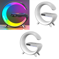 Thumbnail for New Intelligent G Shaped LED Lamp Bluetooth Speake Wireless Charger Atmosphere Lamp App Control For Bedroom Home Decor