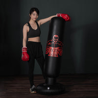 Thumbnail for Free Standing Inflatable Boxing Punch Bag Boxing Kick Training Home Gym Fitness Tools For Adults Kids