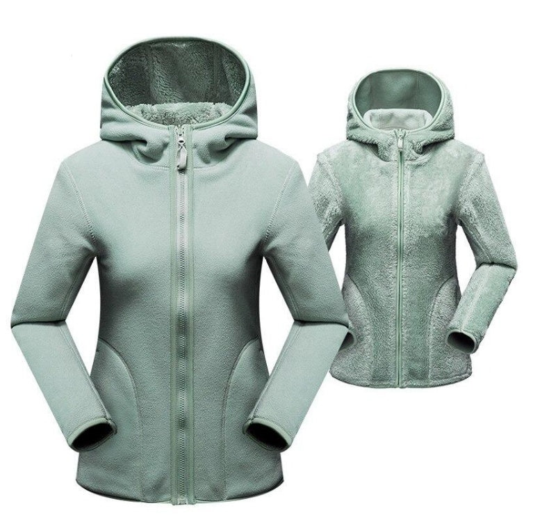 Fashion Outdoor Thick Warm Polar Fleece Jacket