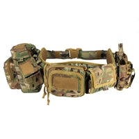 Thumbnail for Camouflage Tactical Waist Cover Military Fan Outdoor Multi-functional Molle Belt