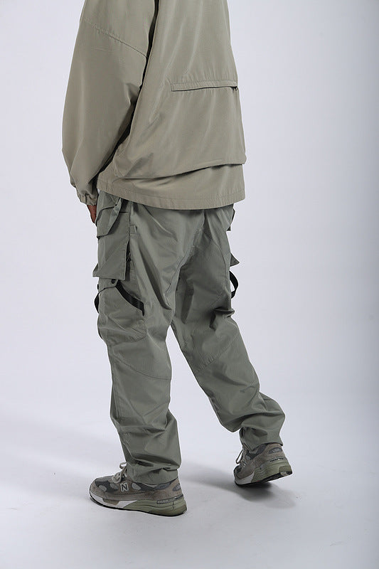 Retro Loose Multi-pocket Outdoor Casual Pants