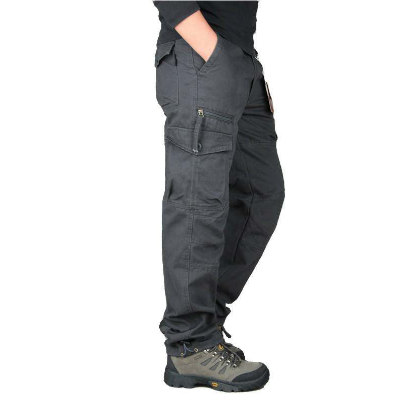 Multi Functional Outdoor Casual Men's Overalls Multi Pockets